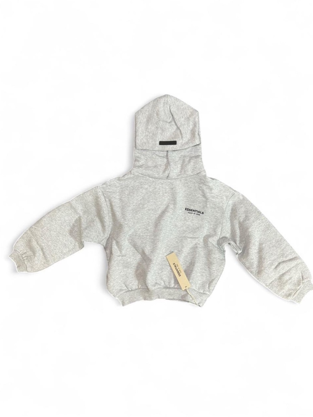 Essentials Fear of God Light Heather Fleece Hoodie - Brand New
